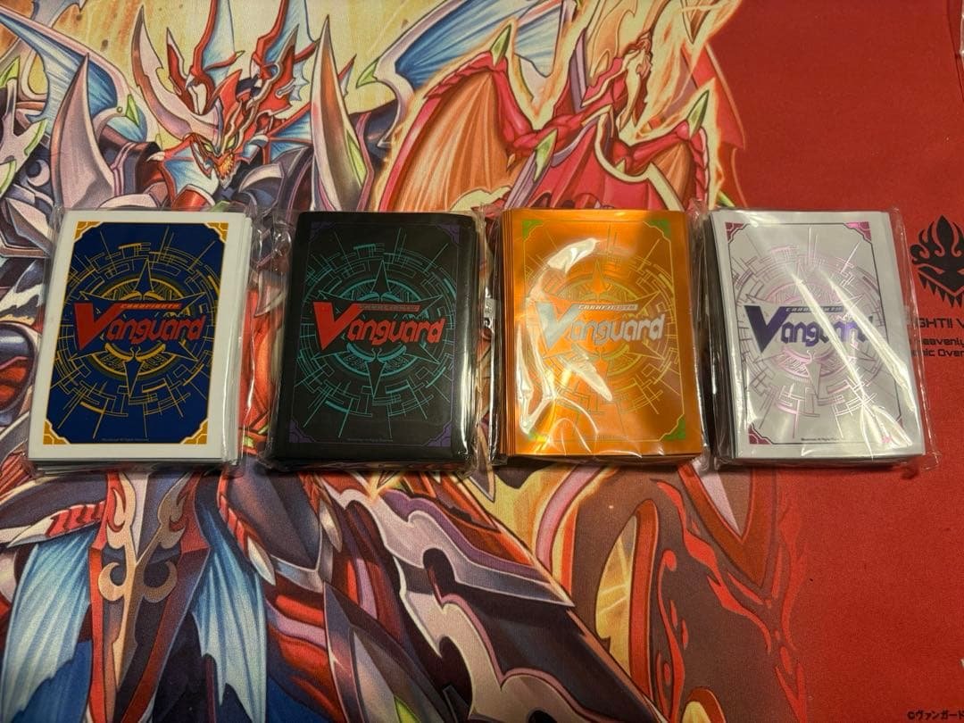 【未開封】ヴァンガード ロゴ スリーブ 4種 セット売り ブシロード スリーブコレクションミニ エクストラ Vol.161 カード