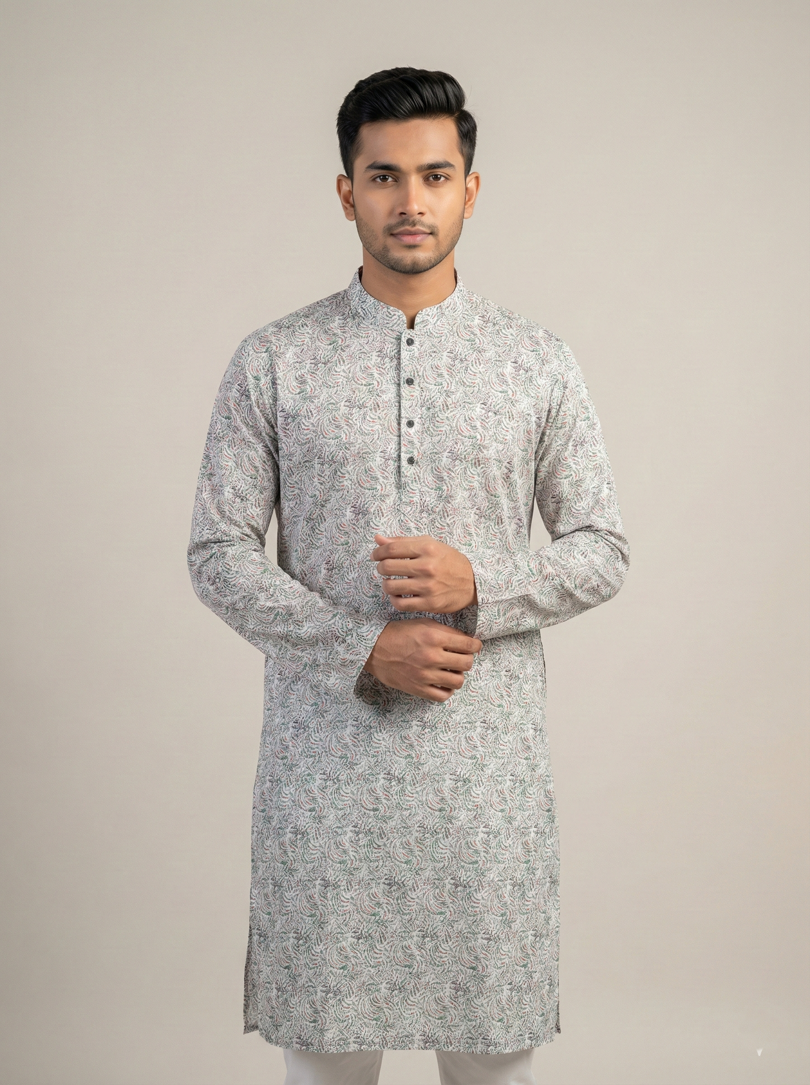 Gemini_Generated_Image_6bgp1r6bgp1r6bgp Simple & Classy Design Panjabi - Image 1