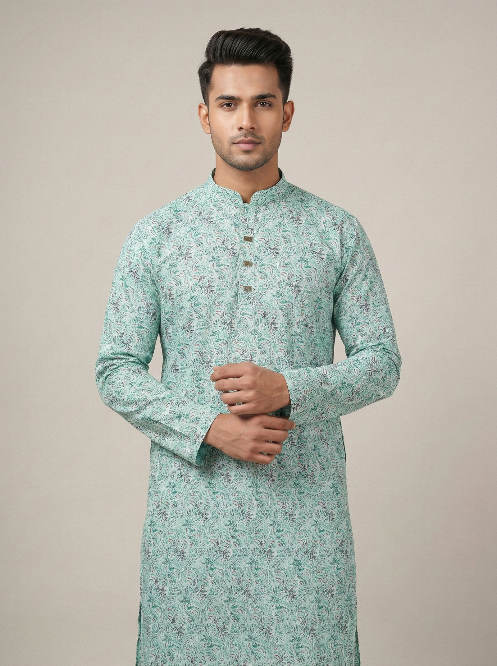 Gemini_Generated_Image_atz4fdatz4fdatz4 New Arrival Formal Wear Panjabi - Image 1