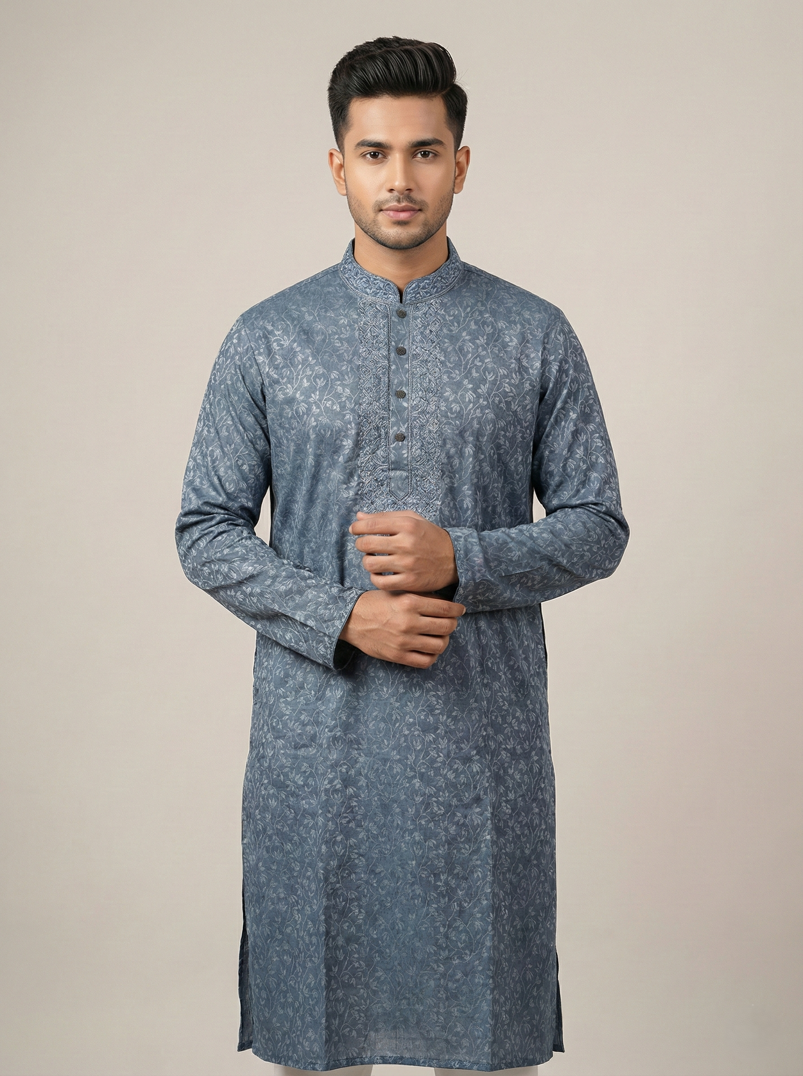 Gemini_Generated_Image_r4diwor4diwor4di Premium Fabric & Fit Panjabi - Image 1