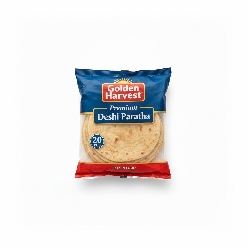 cmp_287f0af0ac6b Golden Harvest Premium Deshi Paratha 20pcs - Image 1