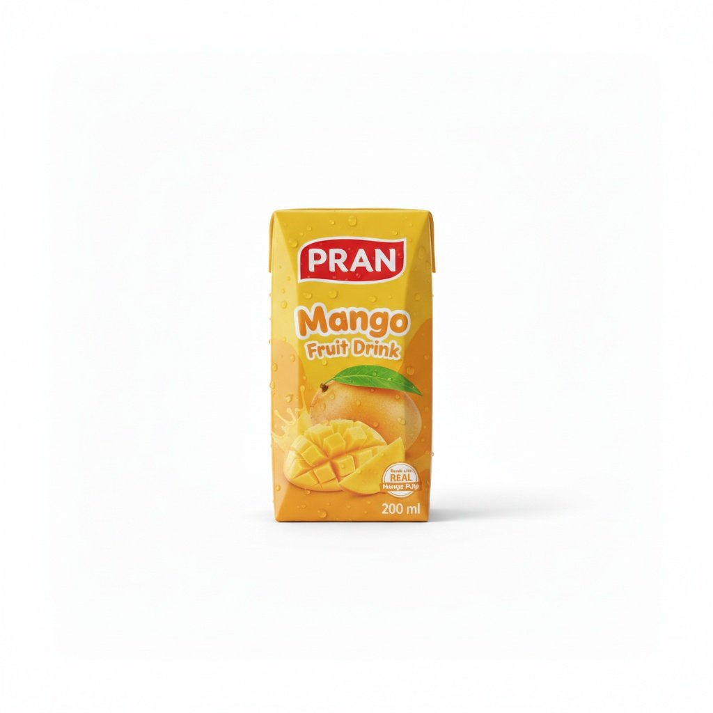 cmp_486af2a7afb7 Pran Mango Fruit Drinks 200 Ml - Image 1