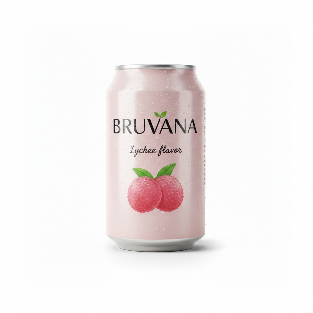 cmp_62141b5ba889 Bruvana Lychee flavor-250ml - Image 1