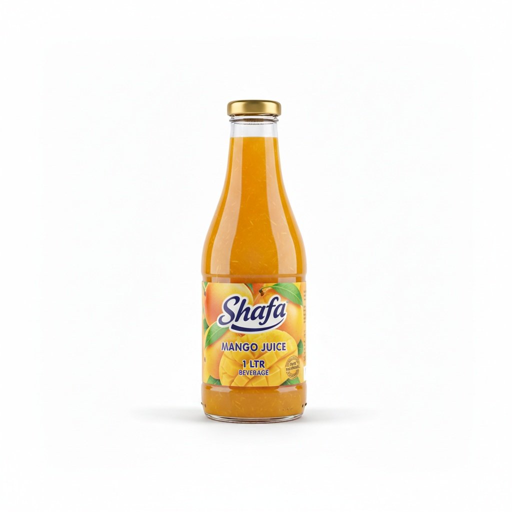 cmp_a637c936a46e Shafa Mango Juice 1 Ltr - Image 1
