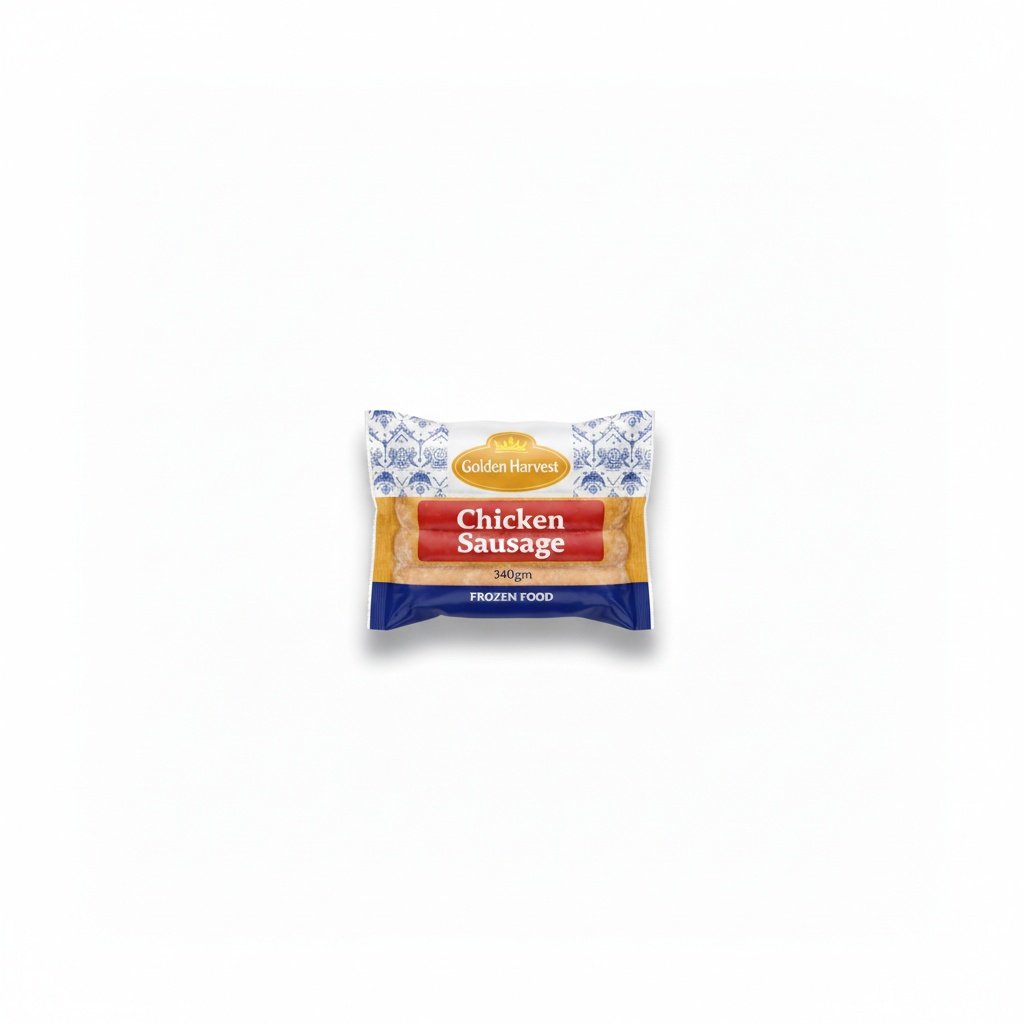cmp_df11b7f6ae41 Golden Harvest Chicken Sausage 340gm - Image 1