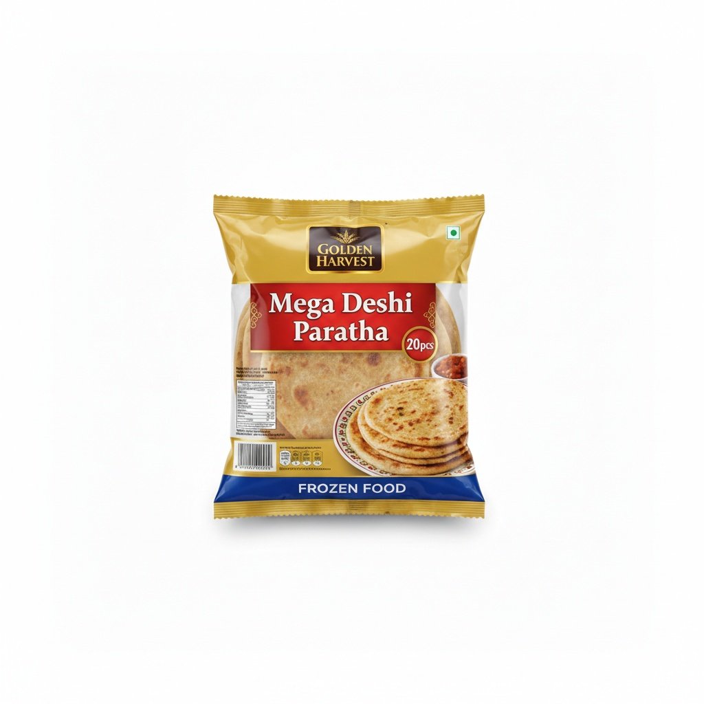 cmp_ff7142a0ec02 Golden Harvest Mega Deshi Paratha 20pcs - Image 1
