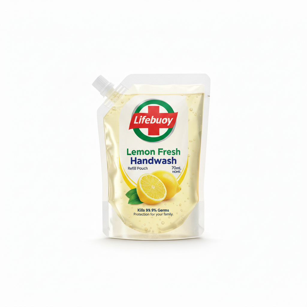 enh_norm_80818fd2-5ea9-41b2-a450-51d3158599e0.png Lifebuoy Lemon Handwash Refill 70ML - Image 1
