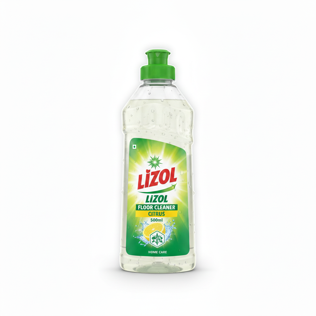 enh_norm_8ba31140-827a-48b8-aef1-a0e2f73c89b9.png Lizol Floor Cleaner Citrus 500ML - Image 1