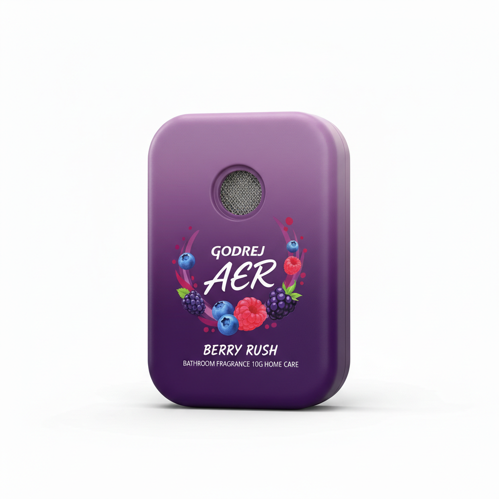 enh_norm_a2d0624e-12b1-48a3-a034-ad24f0dad0c4.png Godrej Aer Berry Rush Bathroom Fragrance 10G - Image 1