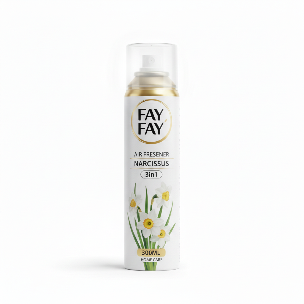 enh_norm_ec1ad04c-2764-49b4-a2f2-19f21ad839a5.png Fay Air Freshener Narcissus 3in1 300ML - Image 1