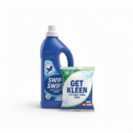 Swift Toilet Cleaner 1000ML Get Kleen Detergent Powder 500G Free